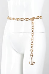 Recess Los Angeles Vintage Gucci Puffy Mariner Link Anchor Chain Belt / Necklace