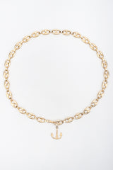 Recess Los Angeles Vintage Gucci Puffy Mariner Link Anchor Chain Belt / Necklace