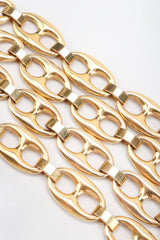 Recess Los Angeles Vintage Gucci Puffy Mariner Link Anchor Chain Belt / Necklace