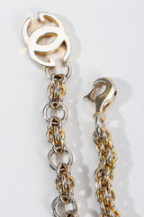 Vintage Gucci Interlocking GG Chain Belt II Clasp Detail at Recess