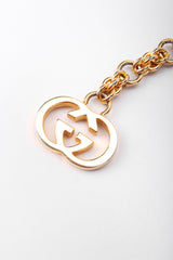 Recess Los Angeles Vintage Gucci Gold Interlocking GG Logo Chain Belt