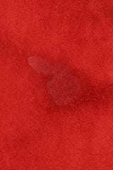 Vintage Gucci 1970s Suede Dionysus Trench Coat Spot Stain on Suede