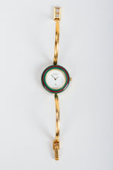 Vintage Gucci 1952 Boxed Bracelet Watch on grey