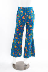 Gucci 2017 Pre-Fall Floral Cropped Corduroy Pant mannequin back @ Recess LA