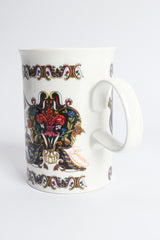 Vintage Gucci Gilded Floral Signed Mugs (Set of 2) handle close @ Recess LA