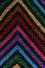 Colorful stripe midi skirt by Gucci from the 2017 Autumn collection close up seam @Recessla