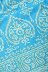 Recess Los Angeles Designer Consignment Vintage Gumps San Francisco Paisley Silk Shirtwaist Dress