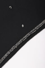 Recess Los Angeles Vintage Rare Halston Beaded Starry Dolman Sleeve Dress