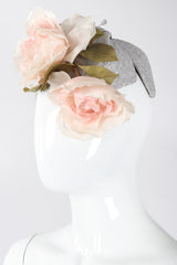 Recess Los Angeles Vintage Hattie Carnegie Rose Chambray Capulet Hat