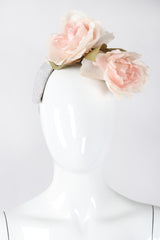 Recess Los Angeles Vintage Hattie Carnegie Rose Chambray Capulet Hat