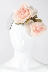 Recess Los Angeles Vintage Hattie Carnegie Rose Chambray Capulet Hat