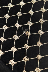 Recess Los Angeles Designer Consignment Resale Recycled Vintage Helene Angeli Royal Jeweled Box Bag