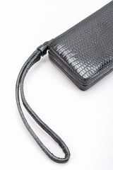Recess Designer Consignment Vintage Helmut Lang Long Snake Box Clutch Case Bag Los Angeles Resale