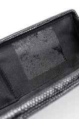 Recess Designer Consignment Vintage Helmut Lang Long Snake Box Clutch Case Bag Los Angeles Resale