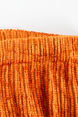 Vintage Hollys Harp Ribbed Chenille Belted Jacket & Skirt Set Waistband Detail