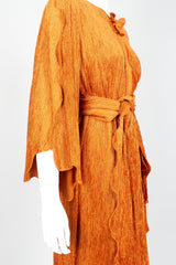 Vintage Hollys Harp Ribbed Chenille Belted Jacket & Skirt Set on Mannequin Side crop at Recess