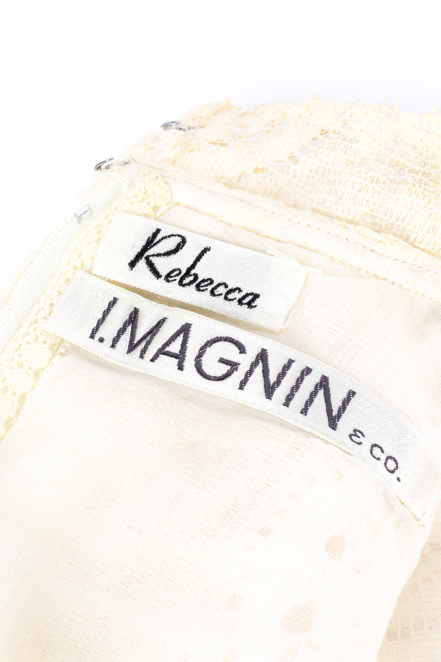 Rebecca for I. Magnin & Co. embroidered tunic and pants on mannequin @recessla