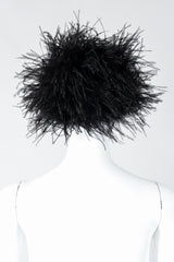 Vintage I.Magnin Ostrich Feather Urchin Hat on Mannequin Back At Recess Los Angeles