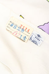 Recess Los Angeles Vintage B.H. Wragge I.Magnin Floral Print Silk Pajama Jacket & Pant Suit Set