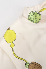 Recess Los Angeles Vintage B.H. Wragge I.Magnin Floral Print Silk Pajama Jacket & Pant Suit Set