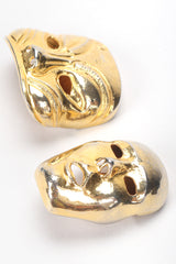 Recess Designer Consignment Vintage Isabel Cavonas Mismatched Masquerade Button Earrings Los Angeles Resale