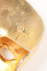 Recess Designer Consignment Vintage Isabel Cavonas Mismatched Masquerade Button Earrings Los Angeles Resale