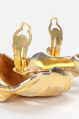 Recess Designer Consignment Vintage Isabel Cavonas Mismatched Masquerade Button Earrings Los Angeles Resale