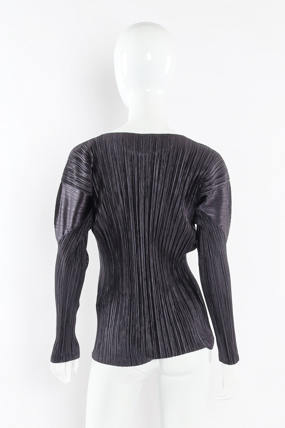 Beautiful Pleated Top Back View Issey Miyake