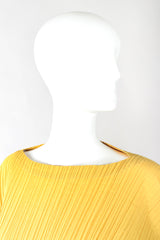 Recess Designer Consignment Vintage Issey Miyake S/S 1990 Pleated Circle Top & Short Set Manus x Machina Energieen Stedelijk Amsterdam Resale Los Angeles