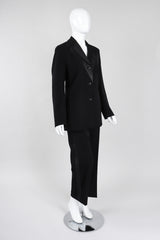 Recess Los Angeles Vintage Issey Miyake Faux Double Lapel Tuxedo Suit