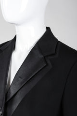 Recess Los Angeles Vintage Issey Miyake Faux Double Lapel Tuxedo Suit