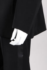 Recess Los Angeles Vintage Issey Miyake Faux Double Lapel Tuxedo Suit