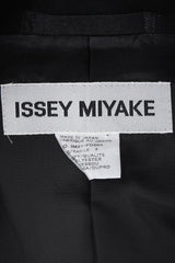 Recess Los Angeles Vintage Issey Miyake Faux Double Lapel Tuxedo Suit