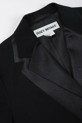 Recess Los Angeles Vintage Issey Miyake Faux Double Lapel Tuxedo Suit