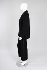 Recess Los Angeles Vintage Issey Miyake Faux Double Lapel Tuxedo Suit