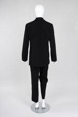 Recess Los Angeles Vintage Issey Miyake Faux Double Lapel Tuxedo Suit