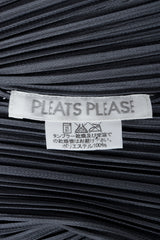 Vintage Issey Miyake Pleats Please Label on grey