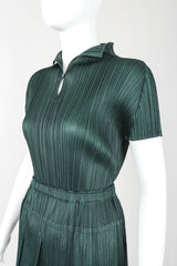 Recess Designer Consignment Vintage Issey Miyake Pleats Please Pleated 3-Piece Skirt Ensemble Outfit Set Los Angeles Japan Resale