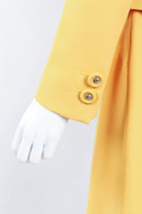 Recess Los Angeles Vintage Istante Versace Jackie O Golden Jacket & Skirt Suit Set