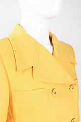 Recess Los Angeles Vintage Istante Versace Jackie O Golden Jacket & Skirt Suit Set