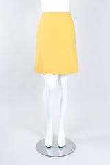 Recess Los Angeles Vintage Istante Versace Jackie O Golden Jacket & Skirt Suit Set