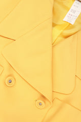 Recess Los Angeles Vintage Istante Versace Jackie O Golden Jacket & Skirt Suit Set