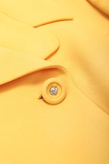 Recess Los Angeles Vintage Istante Versace Jackie O Golden Jacket & Skirt Suit Set