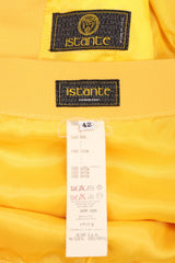 Recess Los Angeles Vintage Istante Versace Jackie O Golden Jacket & Skirt Suit Set