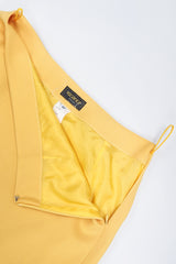 Recess Los Angeles Vintage Istante Versace Jackie O Golden Jacket & Skirt Suit Set