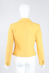 Recess Los Angeles Vintage Istante Versace Jackie O Golden Jacket & Skirt Suit Set