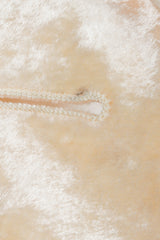 Vintage Istante Versace Vanilla Crushed Velvet Jacket Stain