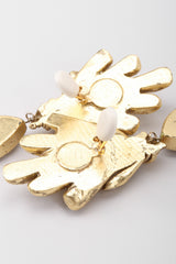 Recess Los Angeles Vintage J.Esquivel Crystal Coral Branch Drop Earring