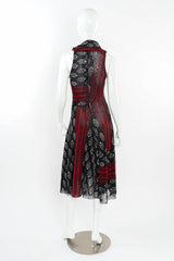 Vintage Paul Gaultier Soleil Fleur & Leaf Dress mannequin back @ Recess LA