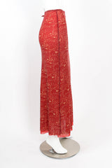 Vintage Jean Paul Gaultier Tropical Goddess Set mannequin skirt side @ Recess LA